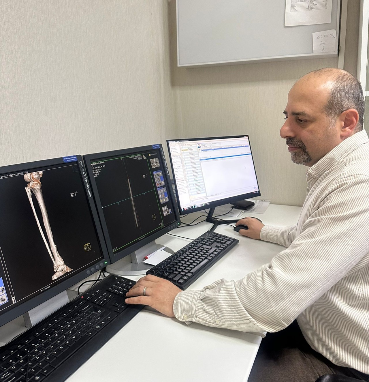 “Turan Tovuz” FK-nın futbolçusu Denis Marandiç Diaqnoz Tibb Mərkəzində müayinələrdən keçib! 